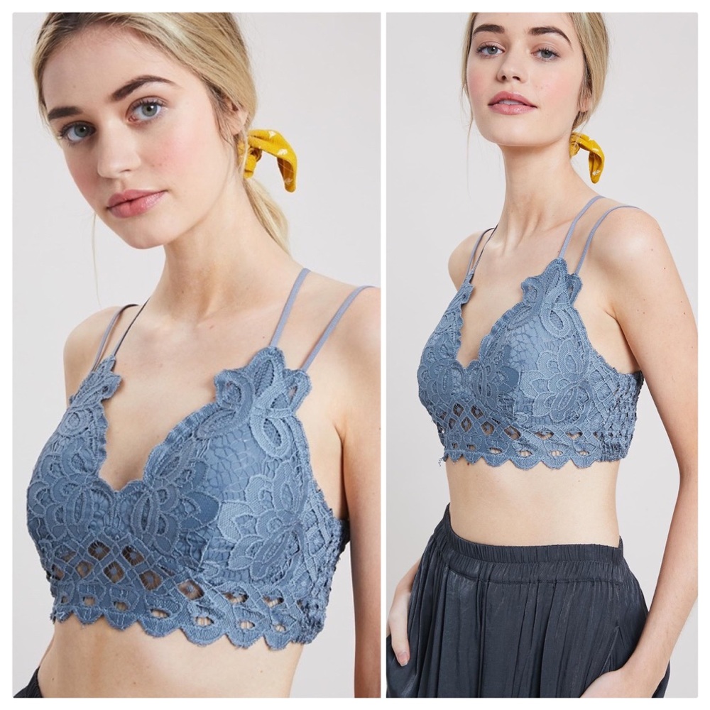 Wishlist AUTHENTIC Original Scallop Lace Bralette - Picture 13 of 14